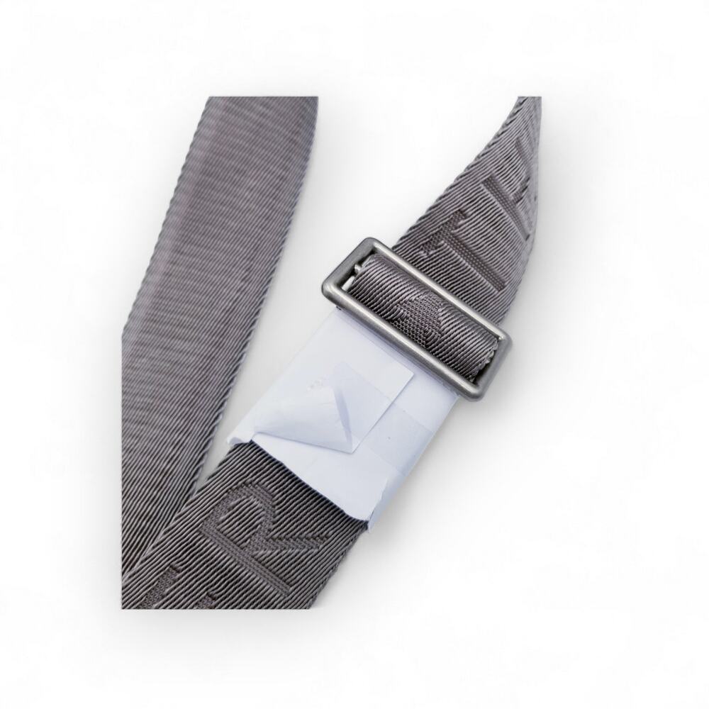 THACKER New York Nylon Crossbody Adjustable Strap Gray *NEW* - Picture 4 of 4